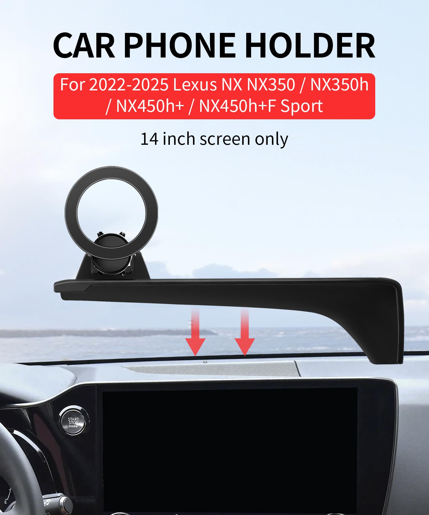 Amazon.com: MaserWeller Car Phone Holder for Lexus NX 2022-2025